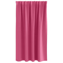 Mørklægningsgardiner med ringe 2 pcs Lys Pink 140 x 140 cm