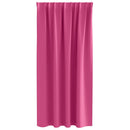 Mørklægningsgardiner med ringe 2 pcs Lys Pink 175 x 140 cm