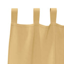 Mørklægningsgardiner med ringe 2 pcs Beige 140 x 140 cm
