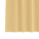 Mørklægningsgardiner med ringe 2 pcs Beige 140 x 140 cm