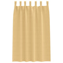 Mørklægningsgardiner med ringe 2 pcs Beige 175 x 140 cm