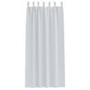 Mørklægningsgardiner med ringe 2 pcs Bleg Grå 225 x 140 cm