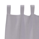 Mørklægningsgardiner med ringe 2 pcs Metal Grå 225 x 140 cm