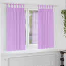 Mørklægningsgardiner med ringe 2 pcs Lilla 175 x 140 cm