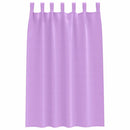 Mørklægningsgardiner med ringe 2 pcs Lilla 175 x 140 cm