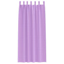 Mørklægningsgardiner med ringe 2 pcs Lilla 225 x 140 cm