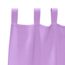 Mørklægningsgardiner med ringe 2 pcs Lilla 245 x 140 cm
