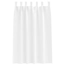 Mørklægningsgardiner med ringe 2 pcs Ren Hvid 175 x 140 cm