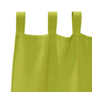 Mørklægningsgardiner med ringe 2 pcs Grøn 140 x 140 cm