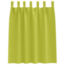 Mørklægningsgardiner med ringe 2 pcs Grøn 140 x 140 cm