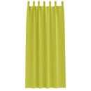 Mørklægningsgardiner med ringe 2 pcs Grøn 260 x 140 cm