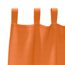 Mørklægningsgardiner med ringe 2 pcs Lys Orange 225 x 140 cm