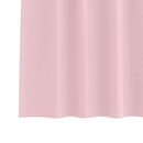 Mørklægningsgardiner med ringe 2 pcs Lyserød 175 x 140 cm