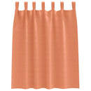 Mørklægningsgardiner med ringe 2 pcs Terrakotta 140 x 140 cm