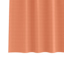 Mørklægningsgardiner med ringe 2 pcs Terrakotta 175 x 140 cm