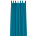 Mørklægningsgardiner med ringe 2 pcs Turkis 225 x 140 cm