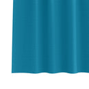 Mørklægningsgardiner med ringe 2 pcs Turkis 260 x 140 cm