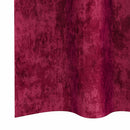 Velour Gardiner 2 stk. Vinrød 175 x 140 cm Fløjl