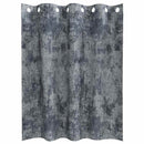 Velour Gardiner 2 stk. Sølvgrå 140 x 140 cm Fløjl
