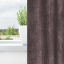 Velour Gardiner 2 stk. Brun 175 x 140 cm Fløjl