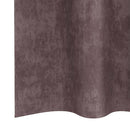 Velour Gardiner 2 stk. Brun 260 x 140 cm Fløjl