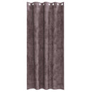 Velour Gardiner 2 stk. Brun 260 x 140 cm Fløjl