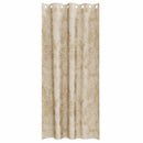 Velour Gardiner 2 stk. Creme 245 x 140 cm Fløjl
