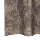 Velour Gardiner 2 stk. Cappuccino 140 x 140 cm Fløjl