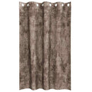 Velour Gardiner 2 stk. Cappuccino 175 x 140 cm Fløjl