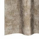 Velour Gardiner 2 stk. champagnefarvet 140 x 140 cm Fløjl