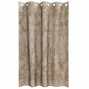 Velour Gardiner 2 stk. champagnefarvet 175 x 140 cm Fløjl