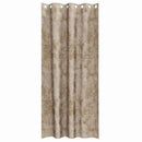 Velour Gardiner 2 stk. champagnefarvet 245 x 140 cm Fløjl
