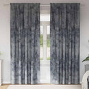 Velour Gardiner med gardiner 2 pcs Sølvgrå 245 x 140 cm Fløjl