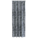Velour Gardiner med gardiner 2 pcs Sølvgrå 245 x 140 cm Fløjl