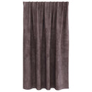 Velour Gardiner med gardiner 2 pcs Brun 140 x 140 cm Fløjl