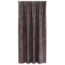 Velour Gardiner med gardiner 2 pcs Brun 175 x 140 cm Fløjl