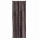 Velour Gardiner med gardiner 2 pcs Brun 225 x 140 cm Fløjl