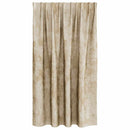 Velour Gardiner med gardiner 2 pcs Creme 140 x 140 cm Fløjl