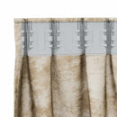Velour Gardiner med gardiner 2 pcs Creme 245 x 140 cm Fløjl