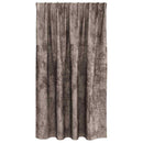 Velour Gardiner 2 pcs Cappuccino 140 x 140 cm Fløjl