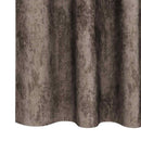 Velour Gardiner 2 pcs Cappuccino 225 x 140 cm Fløjl