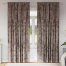 Velour Gardiner 2 pcs Cappuccino 245 x 140 cm Fløjl