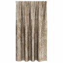 Velour Gardiner 2 pcs champagnefarvet 140 x 140 cm Fløjl