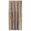 Velour Gardiner 2 pcs champagnefarvet 175 x 140 cm Fløjl