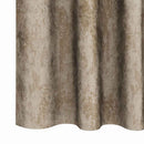 Velour Gardiner 2 pcs champagnefarvet 245 x 140 cm Fløjl