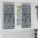 Velour Gardiner med gardiner 2 pcs Sølvgrå 175 x 140 cm Fløjl
