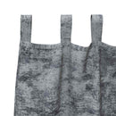 Velour Gardiner med gardiner 2 pcs Sølvgrå 245 x 140 cm Fløjl