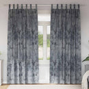 Velour Gardiner med gardiner 2 pcs Sølvgrå 245 x 140 cm Fløjl