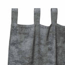 Velour Gardiner med gardiner 2 pcs Grå 225 x 140 cm Fløjl