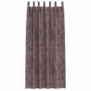 Velour Gardiner med gardiner 2 pcs Brun 245 x 140 cm Fløjl